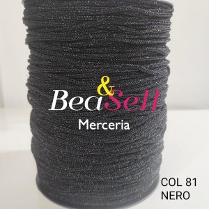 Filato Cordino Thai Lurex Firefly Mas Nero 81