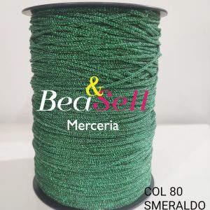 Filato Cordino Thai Lurex Firefly Mas Smeraldo 80