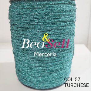 Filato Cordino Thai Lurex Firefly Mas Turchese 57