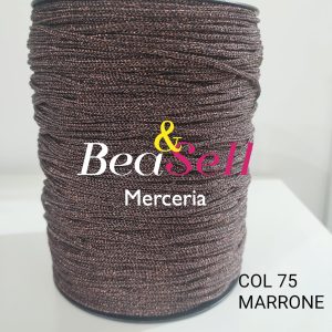 Filato Cordino Thai Lurex Firefly Mas Marrone 75