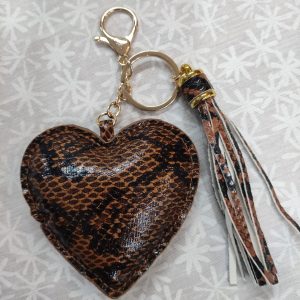 Cuore+Fiocco similpelle  BC001.6A MACULATO
