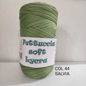 Fettuccia Soft Lycra Salvia 44