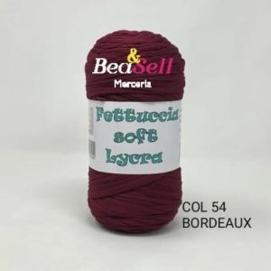 Fettuccia Soft Lycra Bordeaux 54