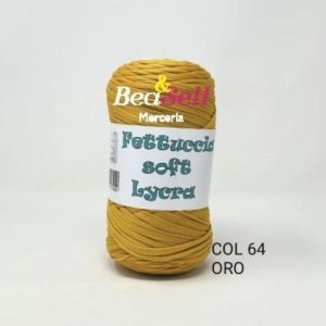 Fettuccia Soft Lycra Oro 64