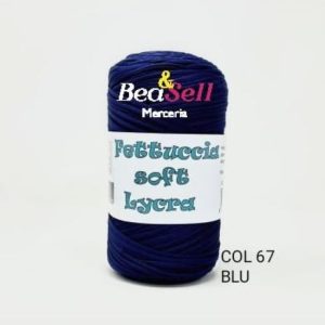 Fettuccia Soft Lycra Blu 67