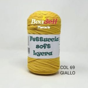 Fettuccia Soft Lycra Giallo 69