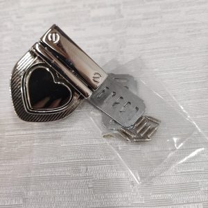 Chiusura a pulsante Cuore TL010.31 ARGENTO