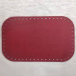 Fondo Borsa 28x18 ecopelle Bordeaux