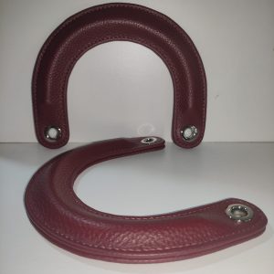 Manici DIOR in Vera Pelle Bordeux