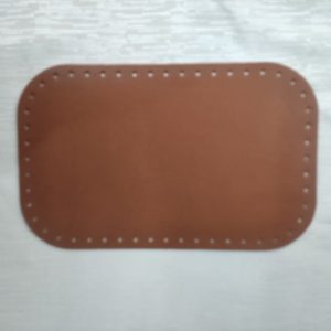 Fondo Borsa 28x18 ecopelle Nocciola