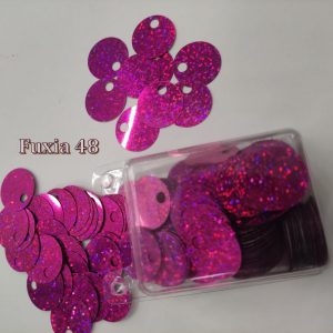 50gr Paillettes Grandi Lisce per Fuxia, 25 mm