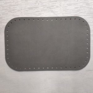 Fondo Borsa 28x18 ecopelle Grigio
