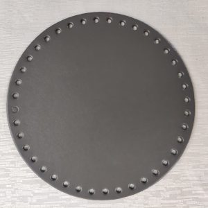 Fondi Per BORSE Tondo - 18 Cm Grigio