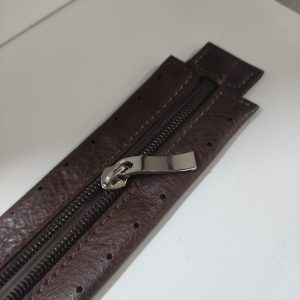 Cerniera per Borse cm25 Marrone