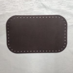 Fondo Borsa 28x18 ecopelle Marrone