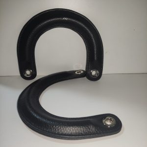 Manici DIOR in Vera Pelle Nero