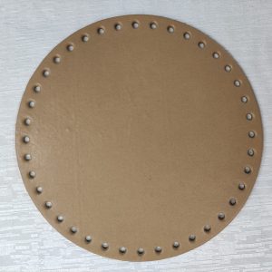 Fondi Per BORSE Tondo - 18 Cm Beige