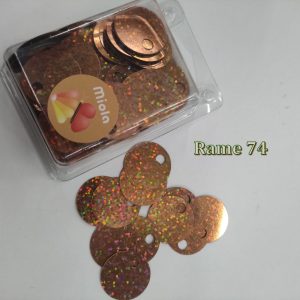 50gr Paillettes Grandi Lisce per Rame, 25 mm