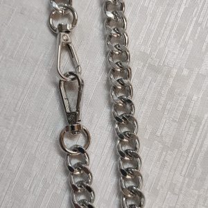 Catena per Borsa 120 Cm - IN ALLUMINIO TR010.31 Argento