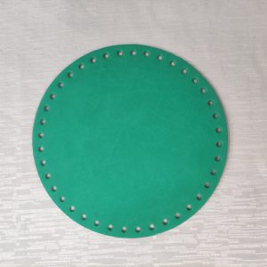 Fondi Per BORSE Tondo - 18 Cm Verde Maldive