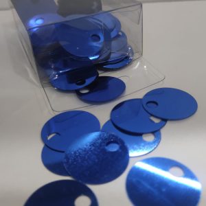 50gr Paillettes Grandi Lisce, 25 mm BLUETTE