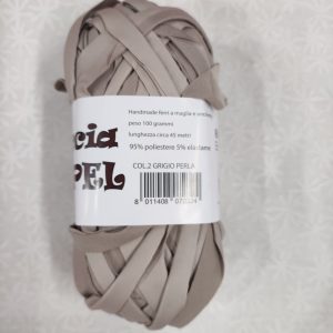 FETTUCCIA ECCOPELLE LYCRAPEL GRIGIO PERLA