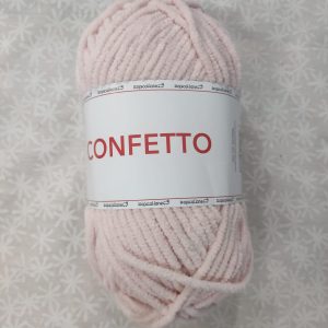CINIGLIA CONFETTO ROSA CHIARO