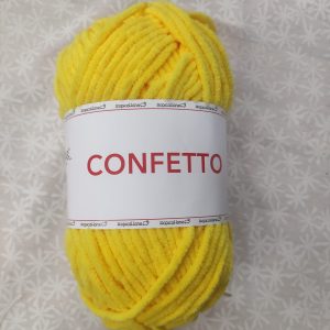 CINIGLIA CONFETTO GIALLO