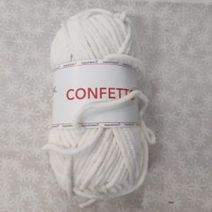 CINIGLIA CONFETTO BIANCO21