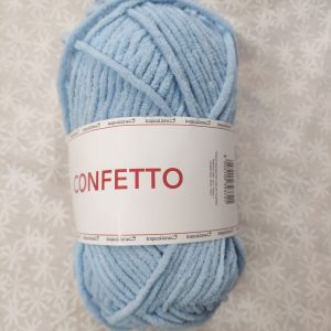 CINIGLIA CONFETTO CELESTE