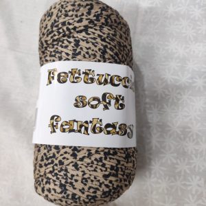 Fettuccia lycra soft sfumata 200 LEOPARDO
