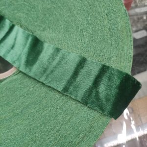 Fettuccia in pizza velluto 580 grammi VERDE