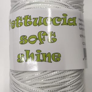 Fettuccia lycra soft SHINE COL.51 BIANCO SILVER
