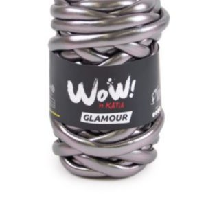 Filato XXL metallizzato WOW Glamour 203 ANTRACITE