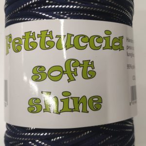 Fettuccia lycra soft SHINE COL.67 BLU SILVER