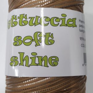 Fettuccia lycra soft SHINE COL.152 NOCCIOLA SILVER