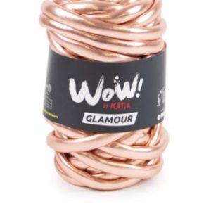 Filato XXL metallizzato WOW Glamour 201 ORO ROSA