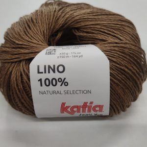 Lino 100% COL.24 MARRONE