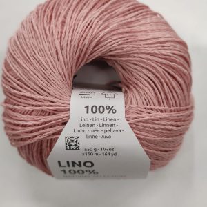 Lino 100% COL.33 ROSA ANTICO CHIARO