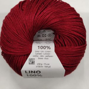 Lino 100% COL.38 ROSSO FUOCO