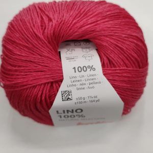Lino 100% COL.40 CORALLO FUCSIA