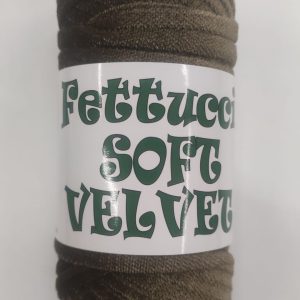 Fettuccia Soft Velvet 52 VERDE MILITARE