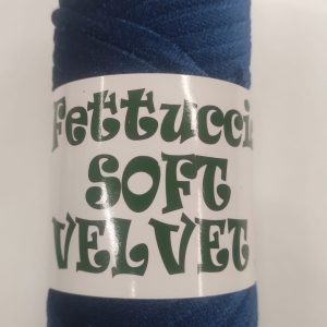 Fettuccia Soft Velvet 53 PETROLIO