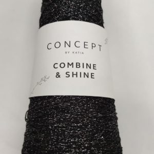 Filato Brillante Combine & Shine 20 nero