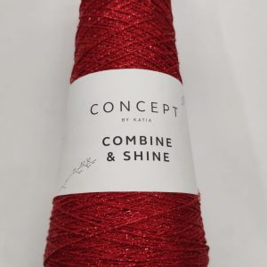 Filato Brillante Combine & Shine 90 rosso