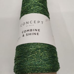 Filato Brillante Combine & Shine 40 verde