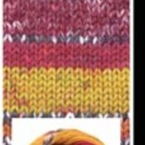 LANA Merinos Jacquard - Tropical Lane 27